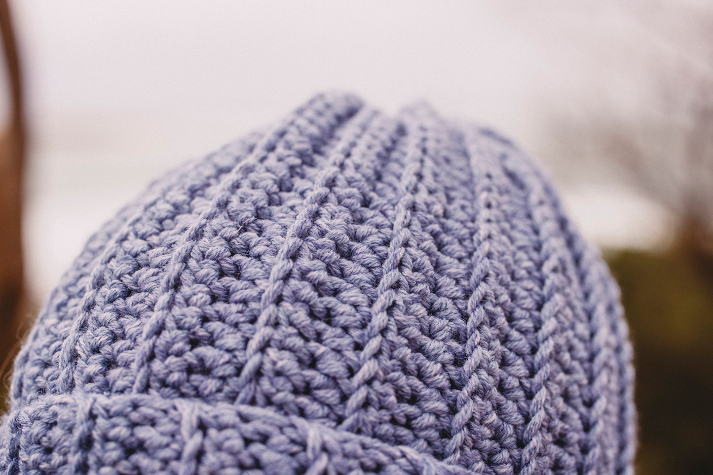 Blue Marle Beanie